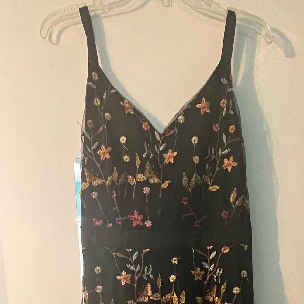 Womans flower dress